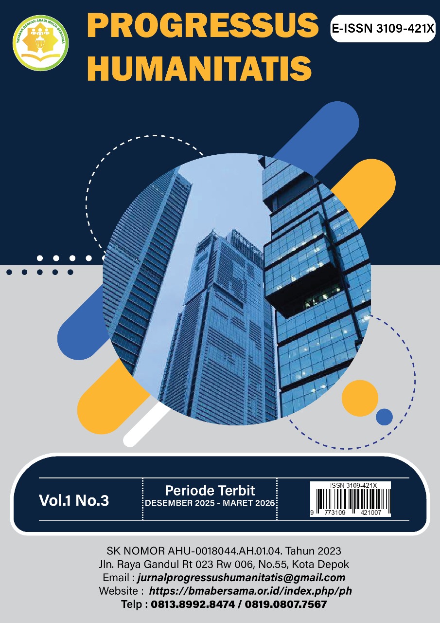 					View Vol. 1 No. 3 (2025): Progressus Humanitatis
				
